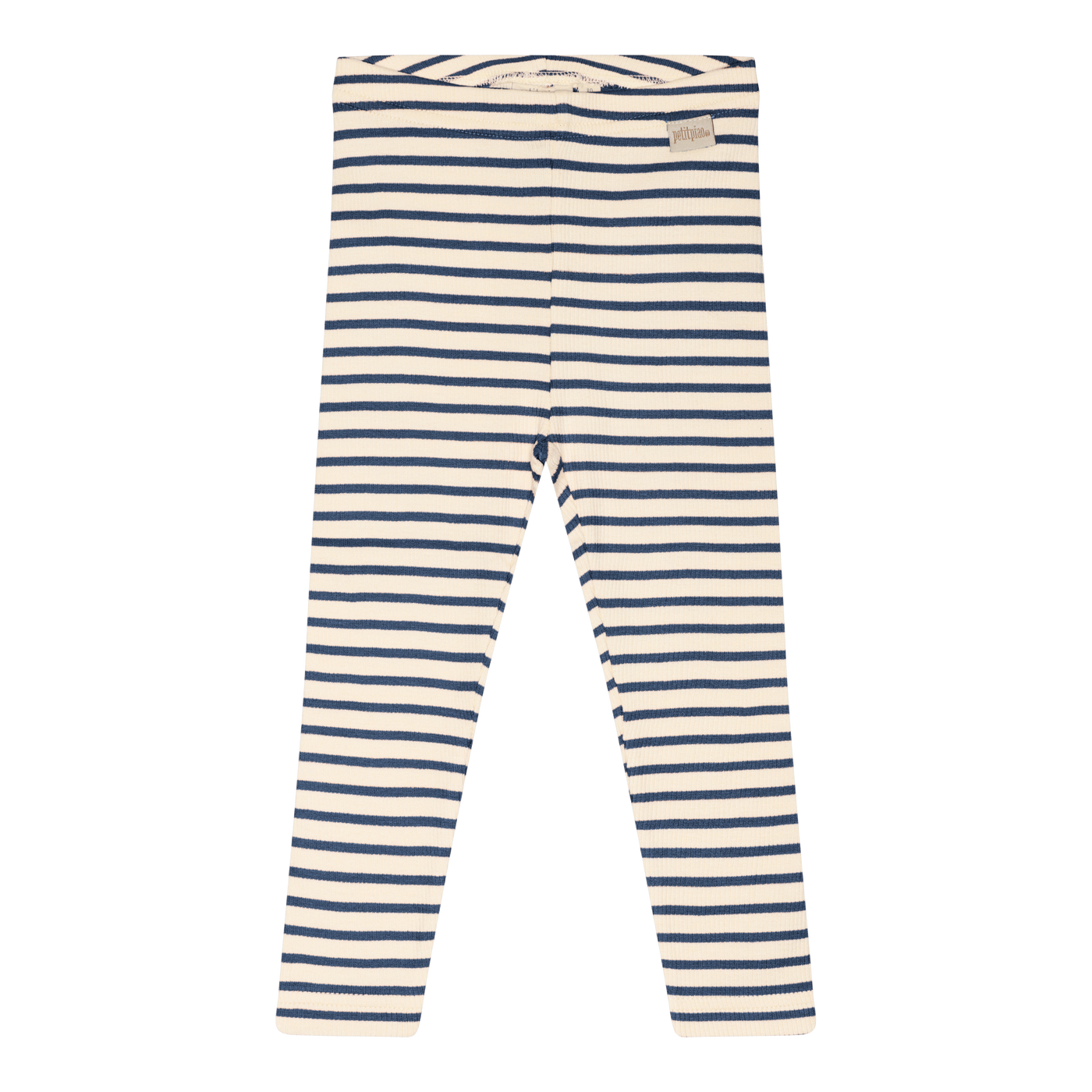 Leggings, Striber, Denim Blue, Petit Piao