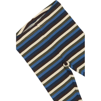 Leggings Modal Multi Stripe, True Navy, Petit Piao