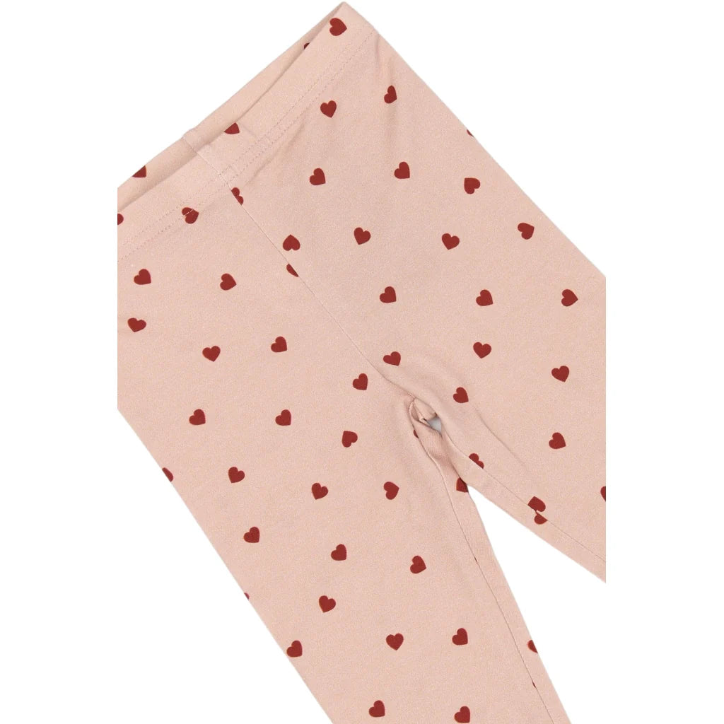 Leggins Printed, Heart, Petit Piao