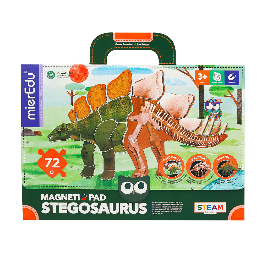 Magnetisk legetavle, Stegosaurus, MierEdu