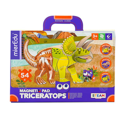 Magnetisk legetavle, Triceratops, MierEdu