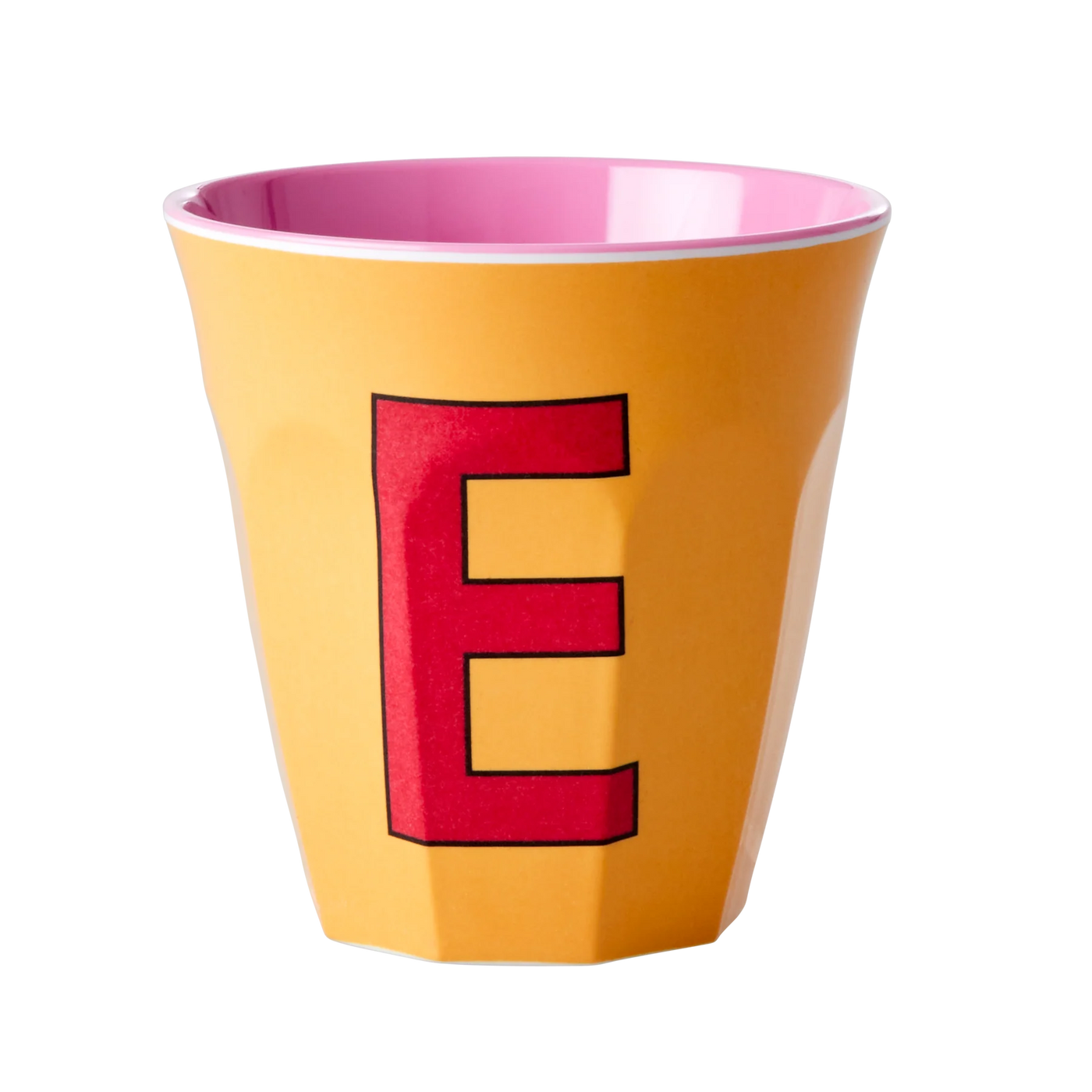 Alfabet Kopper, Ensfarvet, Pink, Rice