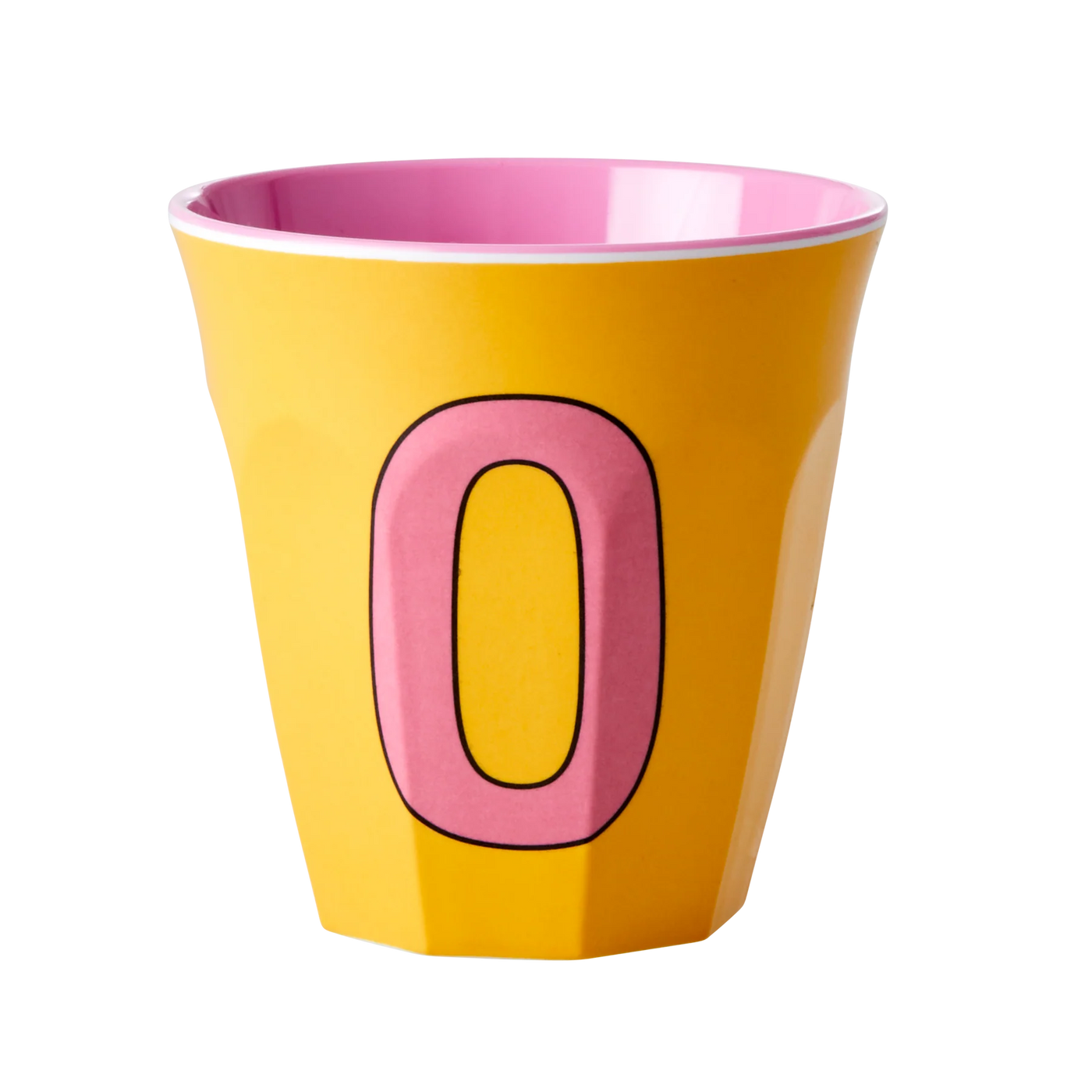 Alfabet Kopper, Ensfarvet, Pink, Rice