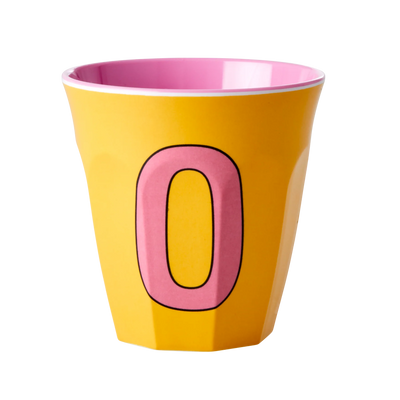 Alfabet Kopper, Ensfarvet, Pink, Rice