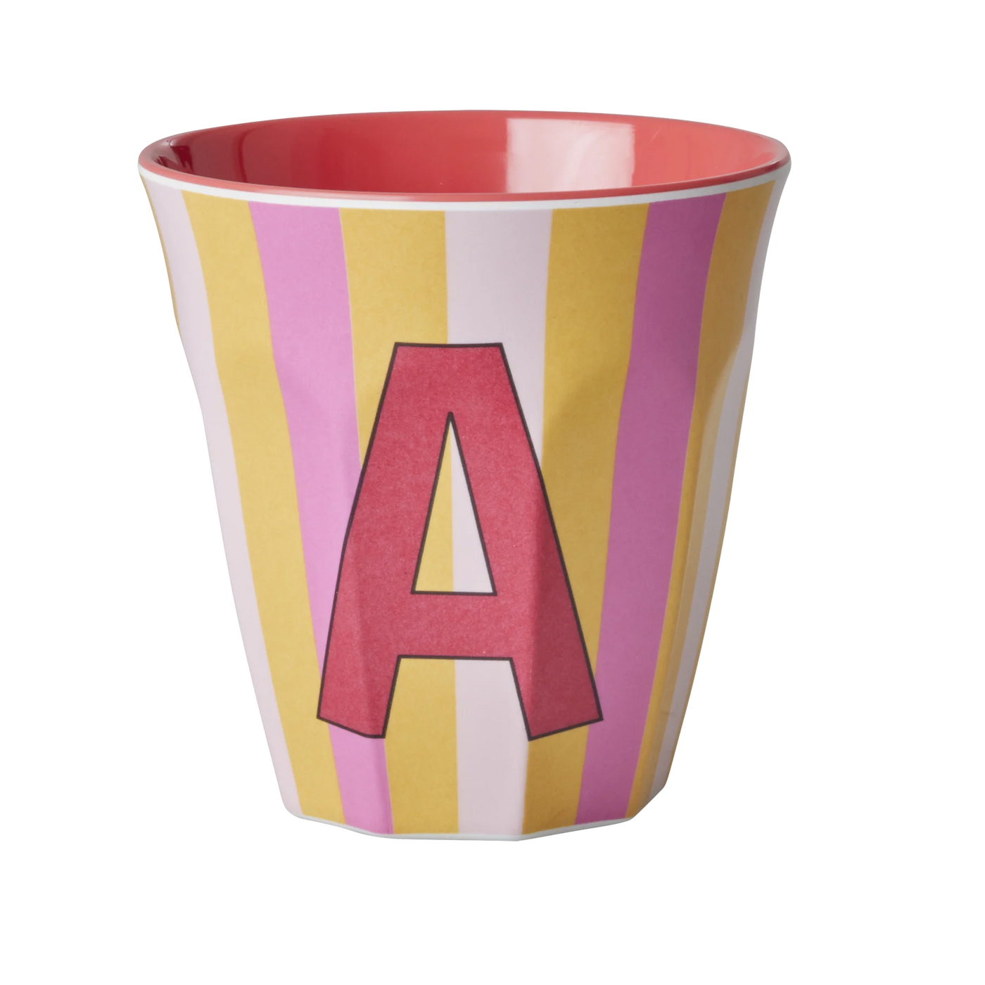 Alfabet Kopper, Striber, Pink, Rice