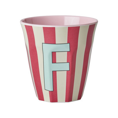 Alfabet Kopper, Striber, Pink, Rice