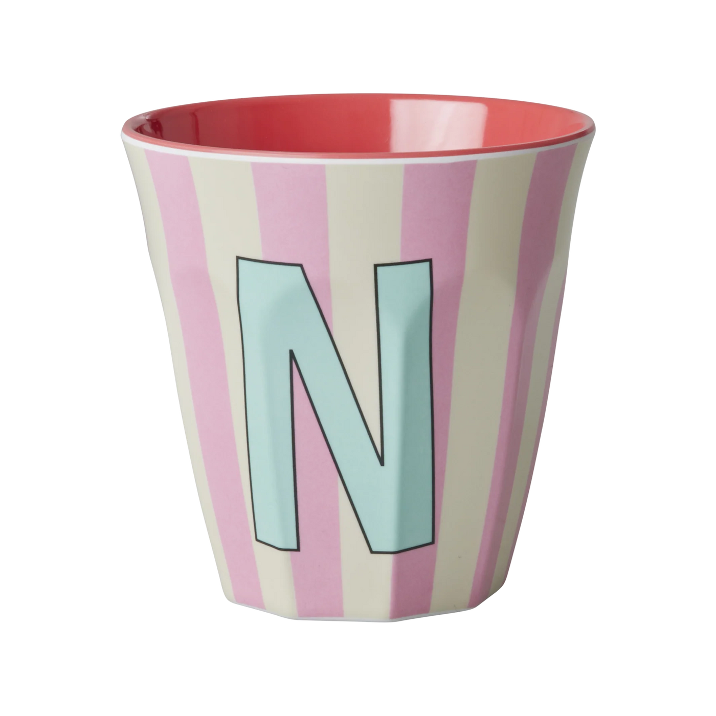 Alfabet Kopper, Striber, Pink, Rice