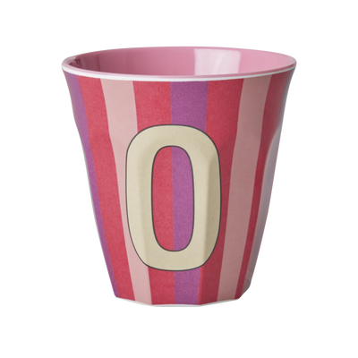 Alfabet Kopper, Striber, Pink, Rice