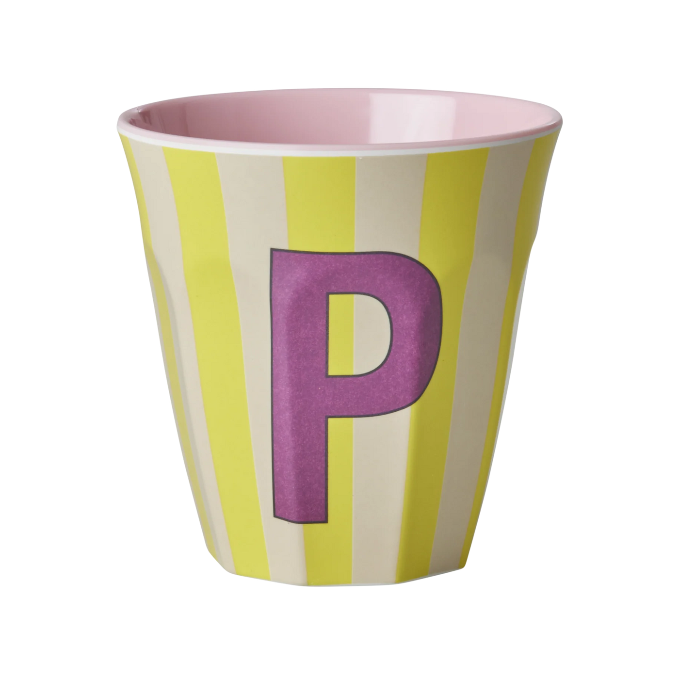 Alfabet Kopper, Striber, Pink, Rice