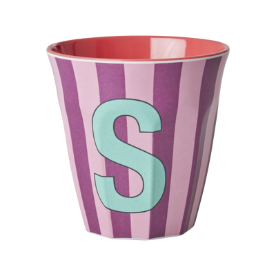 Alfabet Kopper, Striber, Pink, Rice