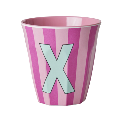 Alfabet Kopper, Striber, Pink, Rice