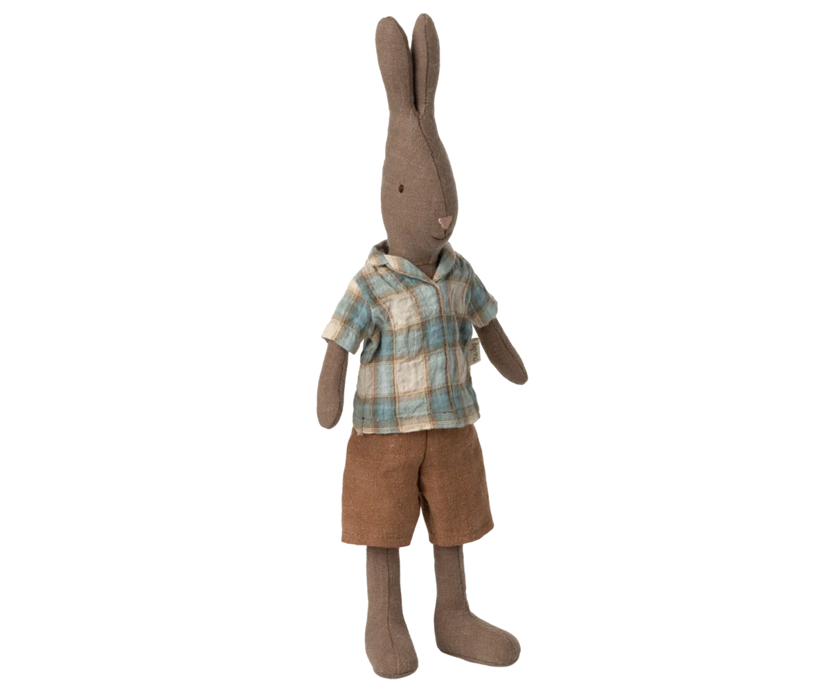 Brun Hare Størrelse 2, Bluse og Shorts, Maileg