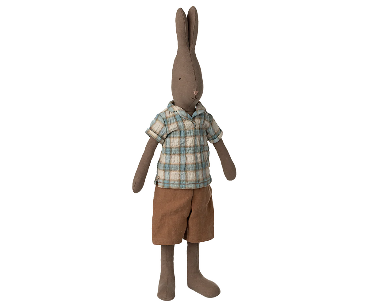 Brun Hare Størrelse 3, Bluse og Shorts, Maileg