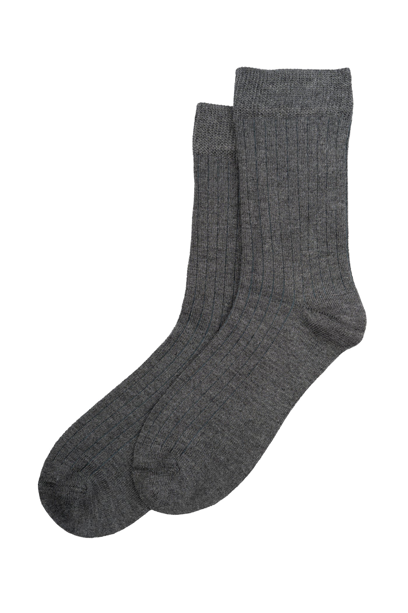 Bambus Sokker, Dark Gray Melange, Minipop