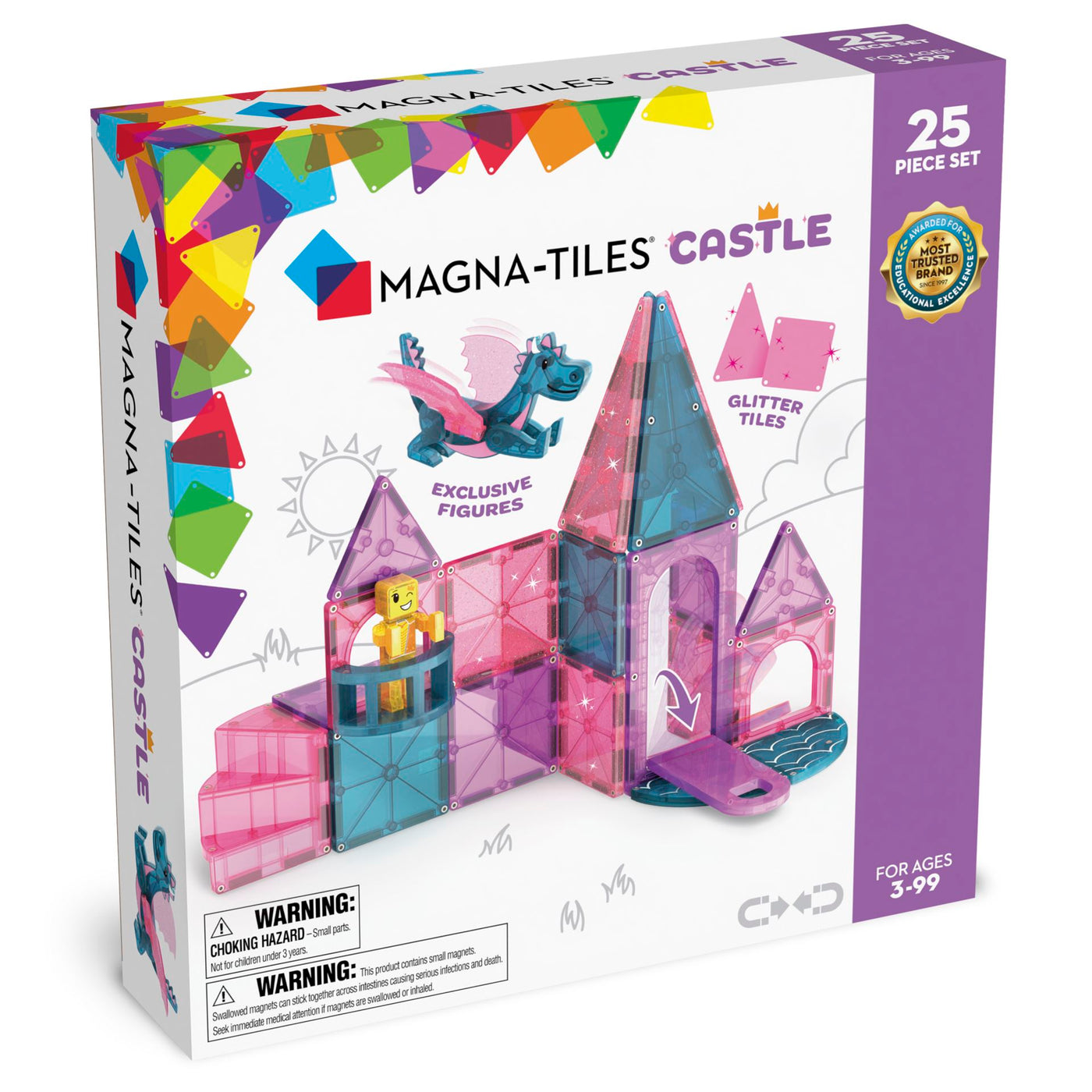 Magna-Tiles Slot, 25 stk.