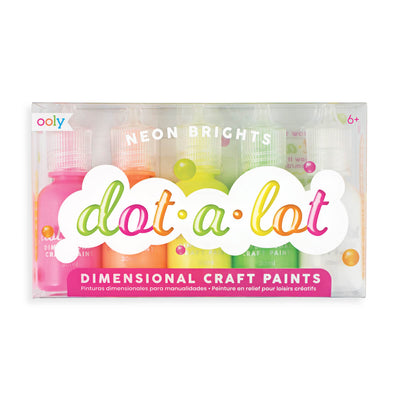 Dot-A-Lot Pen, 6 Farver, Ooly