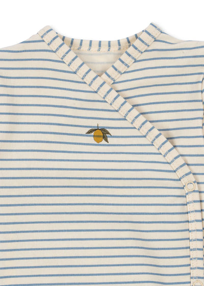 Basic Body Nyfødt, Stripe Bluie, Konges Sløjd