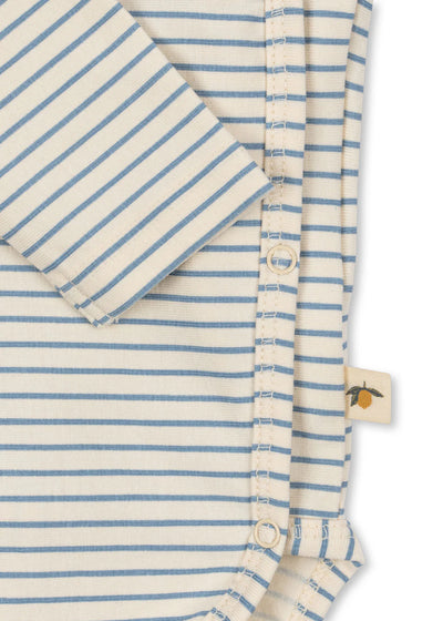 Basic Body Nyfødt, Stripe Bluie, Konges Sløjd