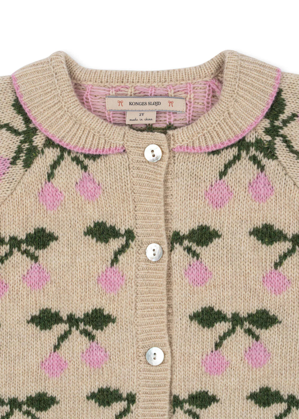 Belou Cardigan, Cherry, Konges Sløjd