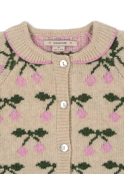 Belou Cardigan, Cherry, Konges Sløjd