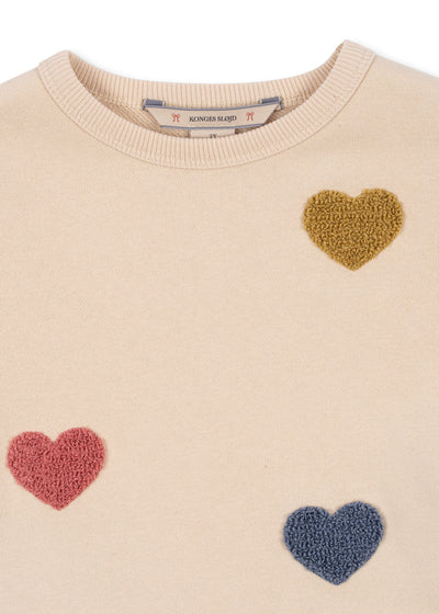 Lou Sweat Kjole, Multi Heart, Konges Sløjd