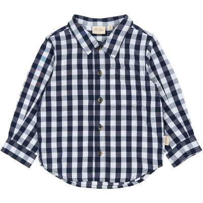 Daven Skjorte, Blue Check, Petit Piao
