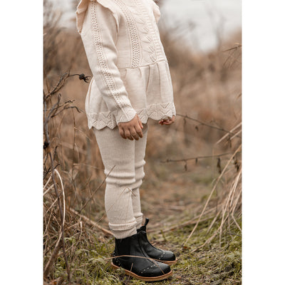 Benna Rib Leggings, Sandshell, Fliink