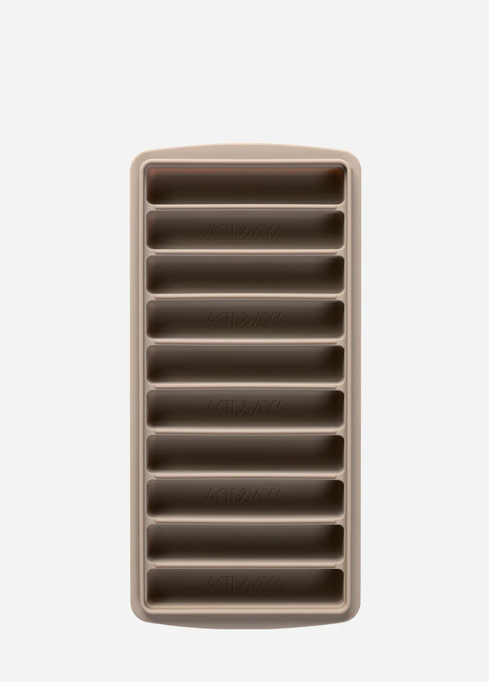 Isterningebakke, Aya&Ida, silikone, bakke til isterninger, termoflaske, drikkedunk, dansk design