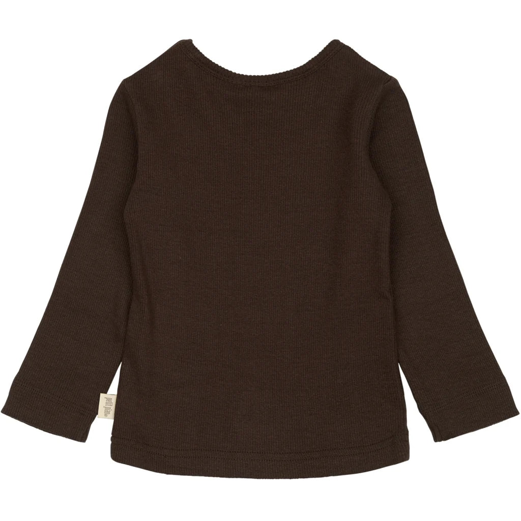 Bluse Modal, Coffee Bean, Petit Piao