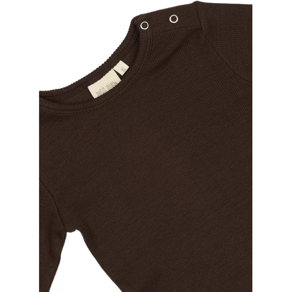 Bluse Modal, Coffee Bean, Petit Piao