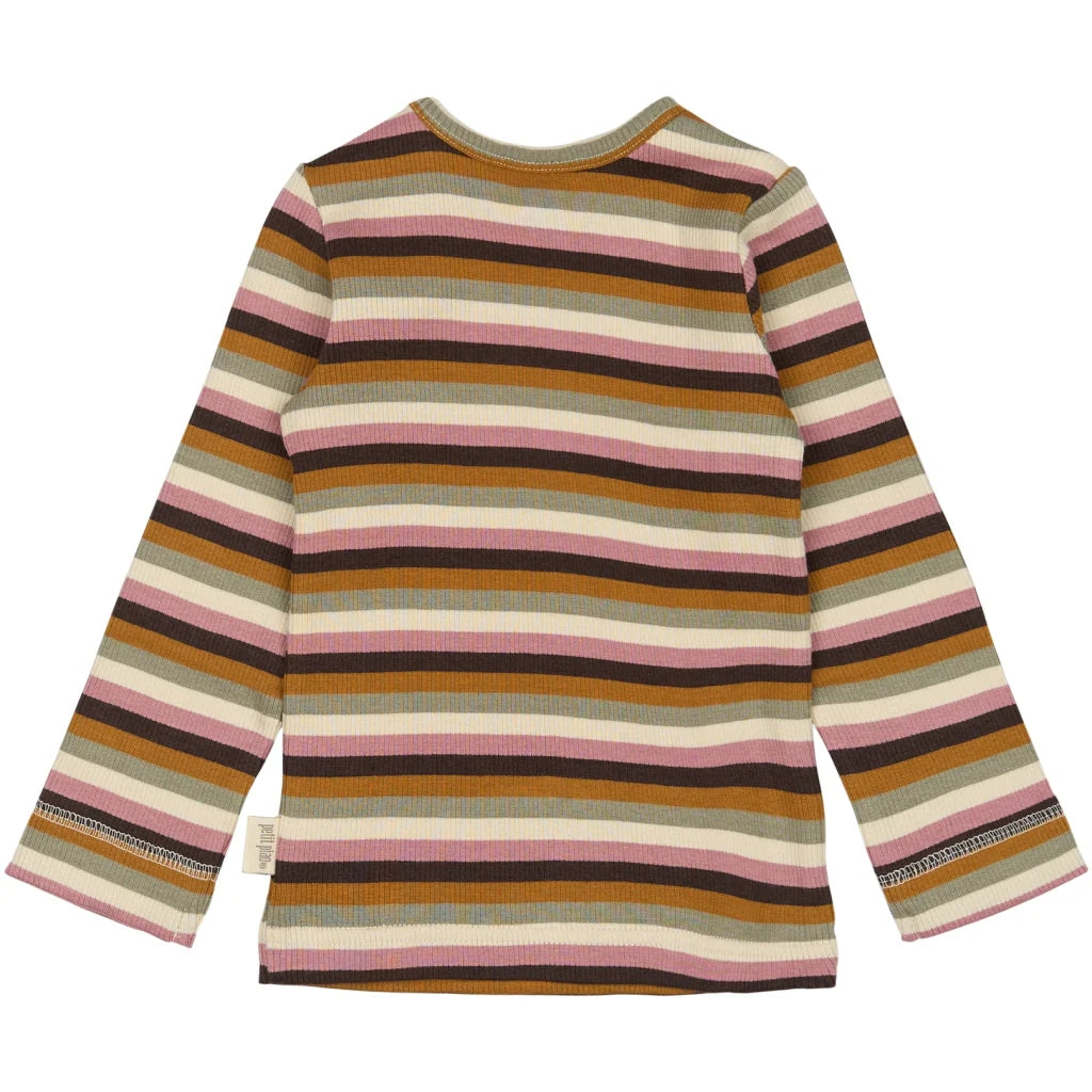 Bluse Modal Multi Stripe, Nostalgic Rose, Petit Piao