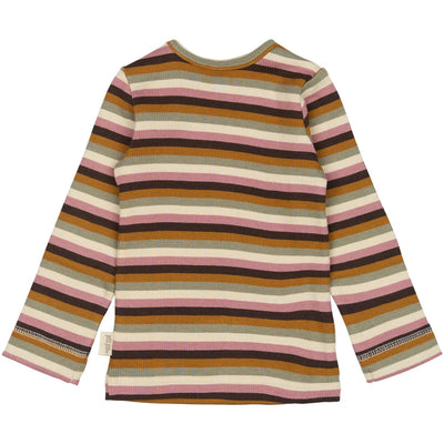 Bluse Modal Multi Stripe, Nostalgic Rose, Petit Piao
