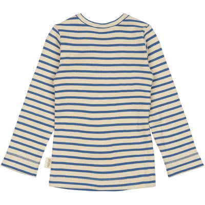 Bluse Modal Stripe, True Navy/Off White, Petit Piao