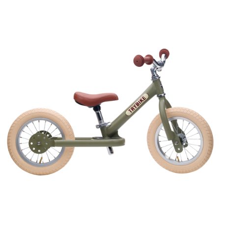 Balancecykel To Hjul, Vintage Green, Trybike