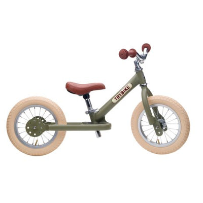 Balancecykel To Hjul, Vintage Green, Trybike