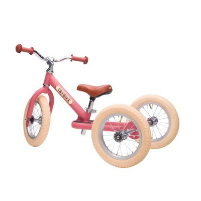 Balancecykel Tre Hjul, Vintage Rose, Trybike