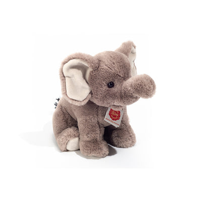 Siddende Elefant, 25 cm fra Teddy Hermann

Virkelig sød lille elefantbamse med skønne store bløde øre.