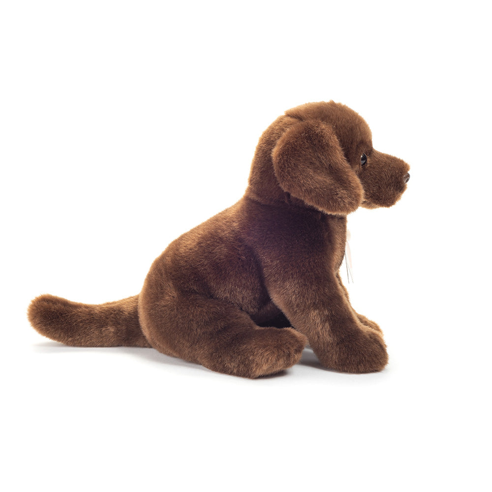 Siddende Labrador, Brun, 25 cm, Teddy Hermann