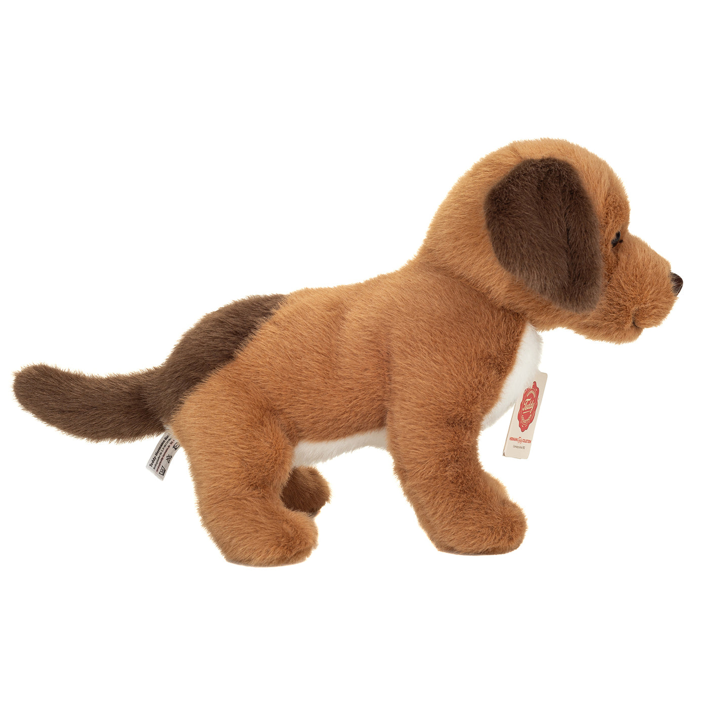 Hundebamse, hundehvalp, bamse, bamser til børn, teddy hermann, blød bamse, milow 