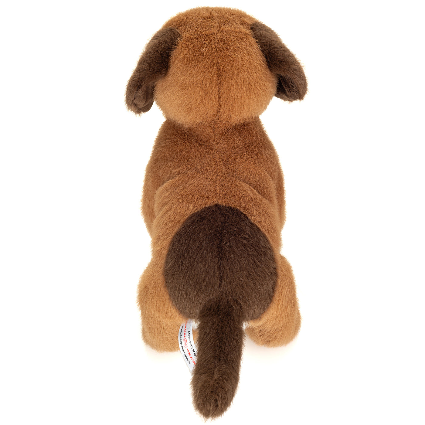 Hundebamse, hundehvalp, bamse, bamser til børn, teddy hermann, blød bamse, milow 