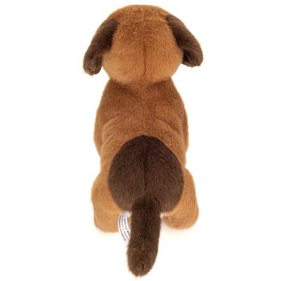 Hundebamse, hundehvalp, bamse, bamser til børn, teddy hermann, blød bamse, milow 