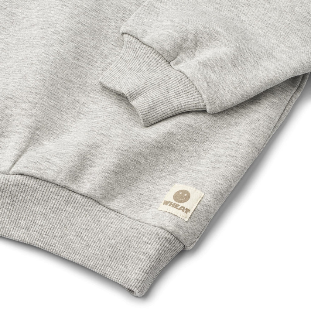 Bonno Hoodie, Grey Melange, Wheat