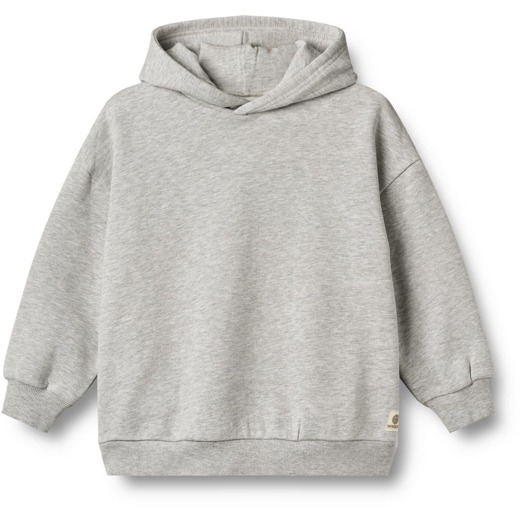 Bonno Hoodie, Grey Melange, Wheat