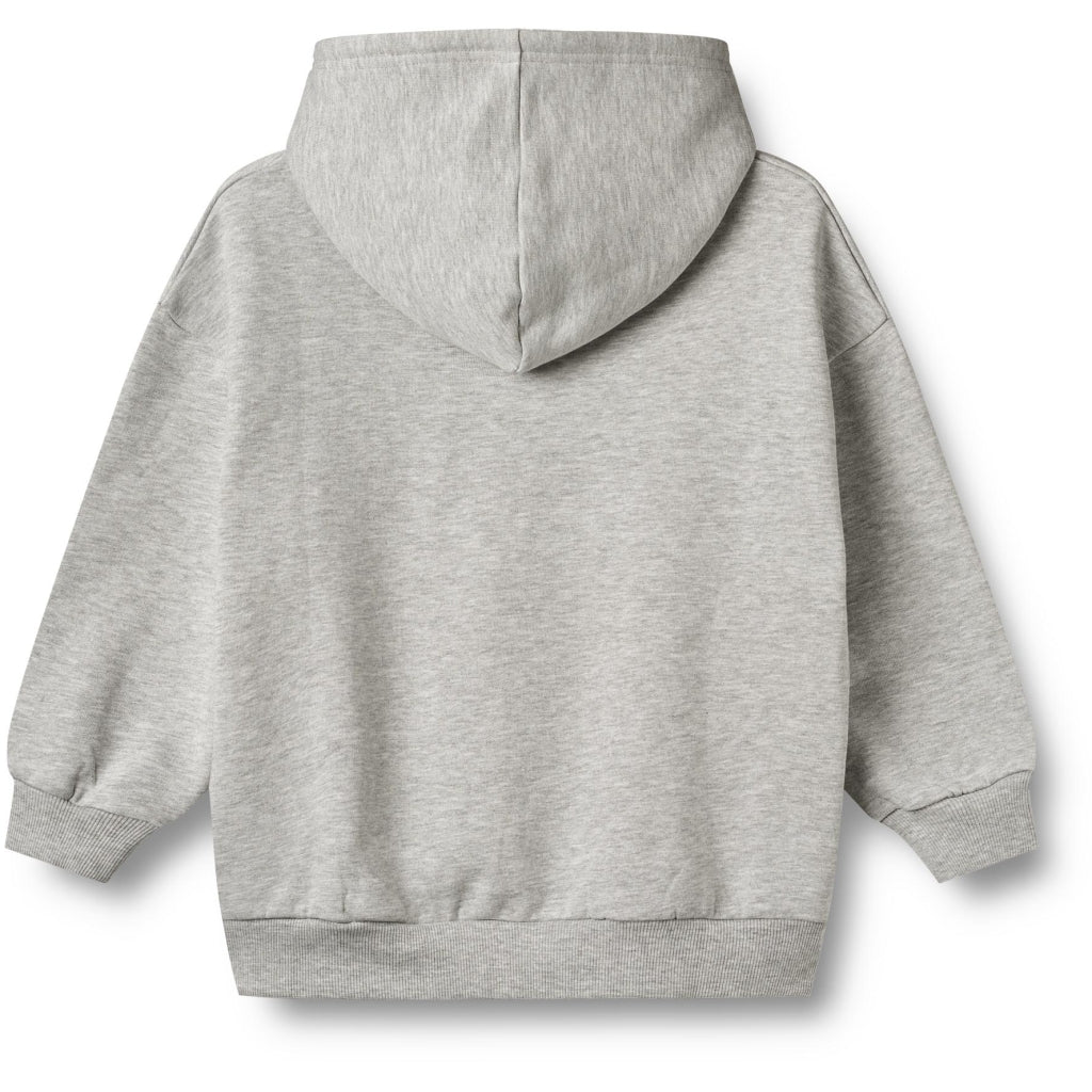 Bonno Hoodie, Grey Melange, Wheat