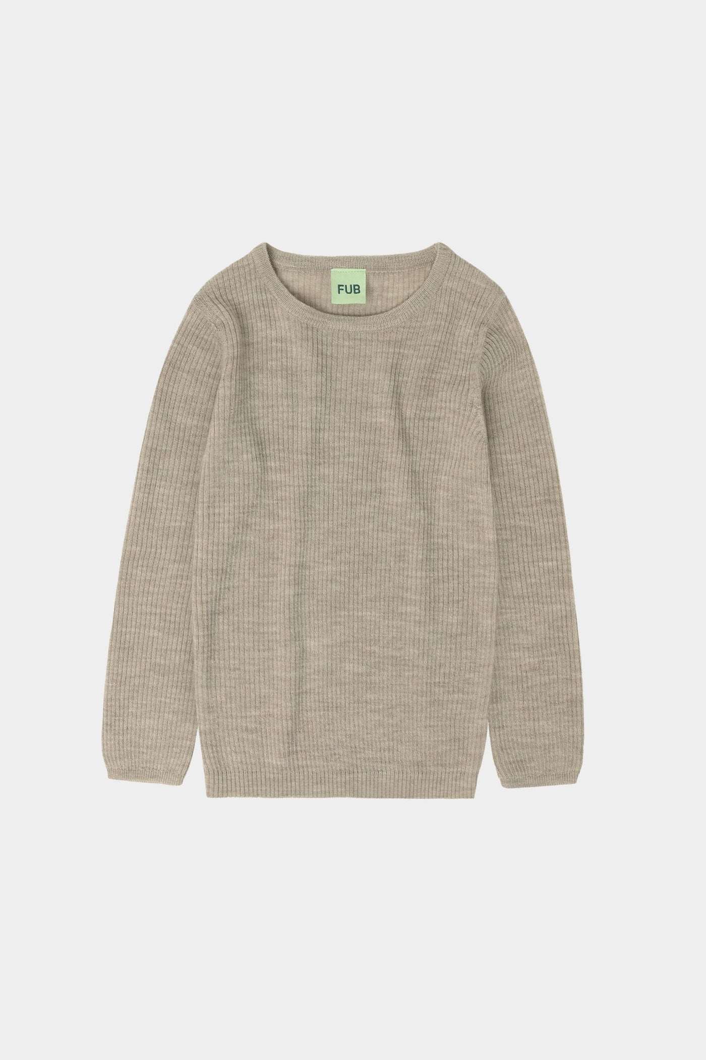 FUB strikket bluse, merinould, lækker kvalitet, tøj til børn, økotex