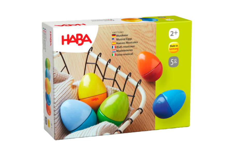Musikæg, HABA, rasleæg