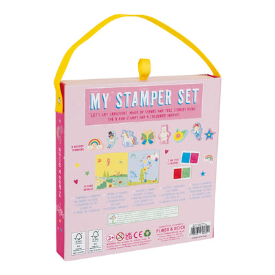 Stempelsæt, Rainbow Fairy, Floss & Rock