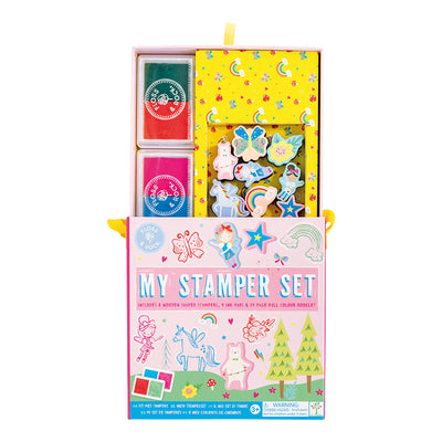 Stempelsæt, Rainbow Fairy, Floss & Rock