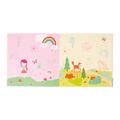 Stempelsæt, Rainbow Fairy, Floss & Rock