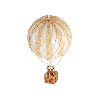 Luftballon White/Ivory, 8,5 cm. Floating The Skies, Authentic Models - set oppefra